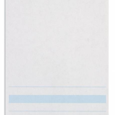 Papel azul | 1 línea y dibujo |  Pauta Montessori Escribir | Nienhuis