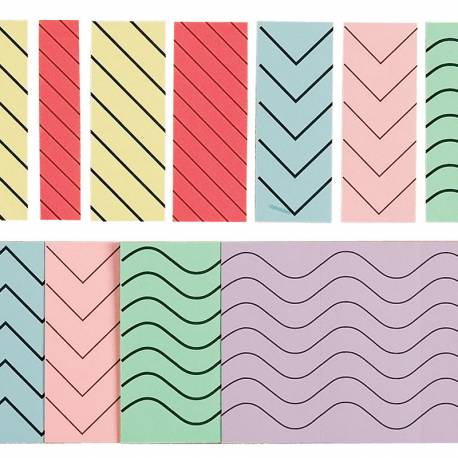 Papel troquelado para aprender a cortar con Montessori