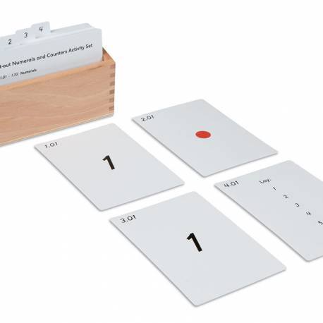 Tarjetas de actividades Montessori | Números y contadores