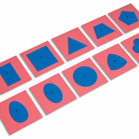 Formas en metal | Insercciones metálicas Montessori | Aprender a escribir