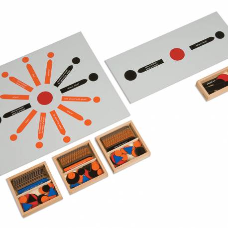 Conjunto de análisis de lectura y oración | Escribir con Montessori