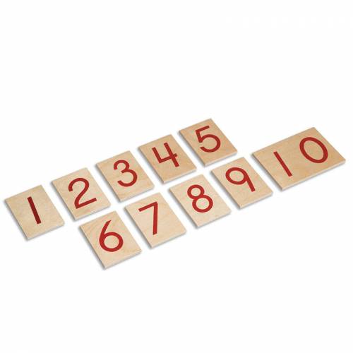 Números Barras numéricas versión US | Material Montessori - Nebulae