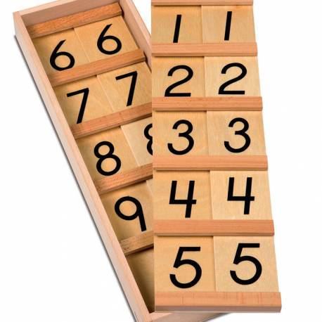 Tablas de números Teen Boards versión US | Números Montessori