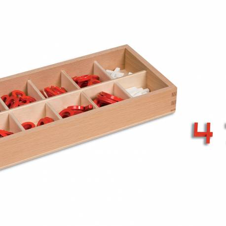 Números y signos: versión US | Montessori Números - Nebulae
