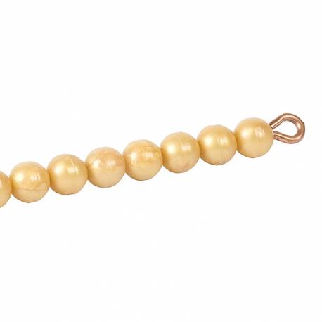 Barra de oro de 10 | Material Montessori Oficial | Nienhuis - Nebulae