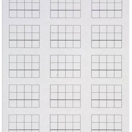 Papel para el Juego de las Estampas: 15 problemas | Nienhuis - Nebulae