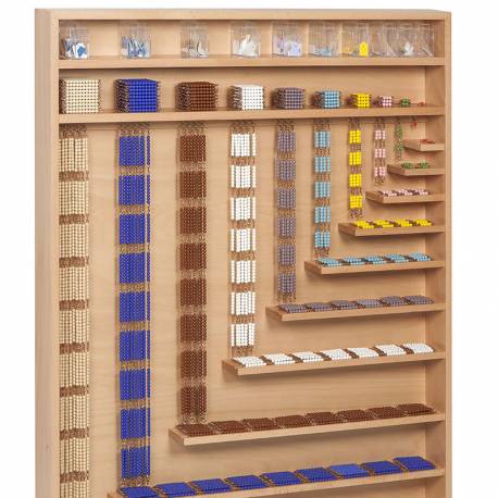 Gabinete para el Material de Perlas Montessori| Nienhuis - Nebulae