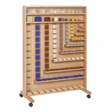 Gabinete para el Material de Perlas Montessori| Nienhuis - Nebulae