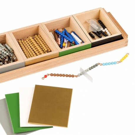 Juego de Serpiente Sustracción| Perlas Montessori | Niehuis - Nebulae