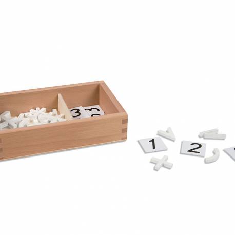Cuadro de signos aritméticos | Matemáticas Montessori | Nienhuis