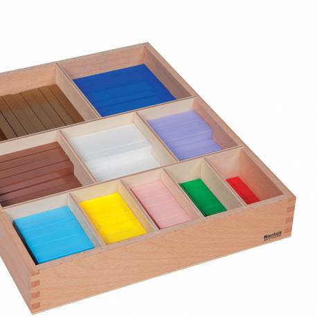 Regletas Matemáticas colores Montessori | Material Oficial Montessori