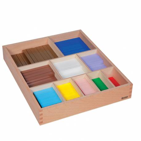 Regletas Matemáticas colores Montessori | Material Oficial Montessori