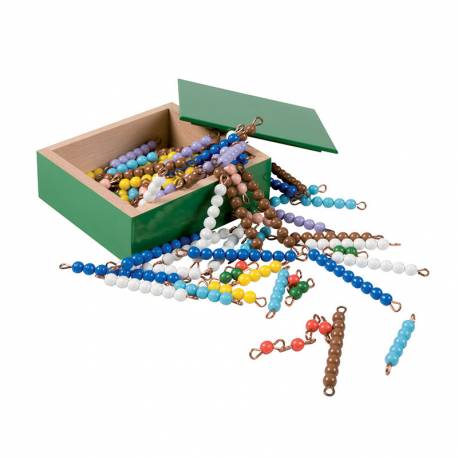 Escaleras Perlas Colores - 10 juegos | Material Montessori | Nienhuis