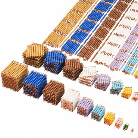 Material Dorado| Perlas Montessori | Nienhuis - Nebulae