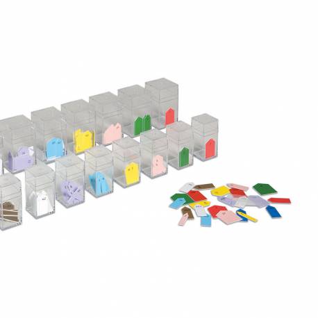 Flechas completas para el mueble de perlas | Perlas Montessori