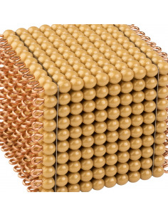 One Golden Bead Cube Of... 2