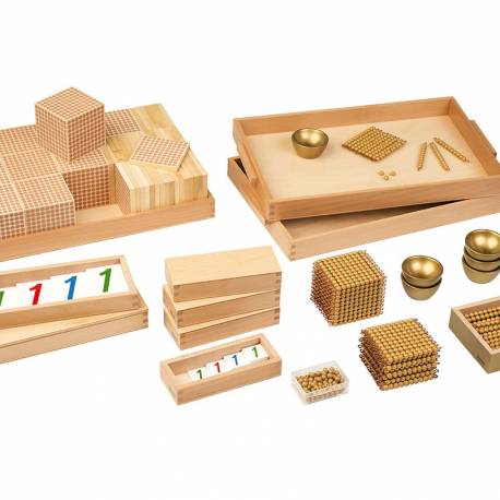 Material Dorado: Juego de perlas | Perlas Montessori | Nienhuis