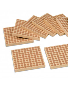 Wooden Square Of 100: Set... 2