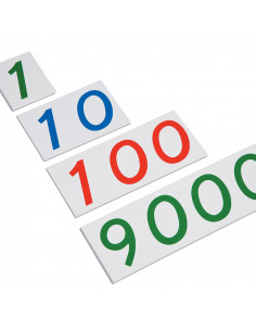 Large Number Cards 1-9000:... 2