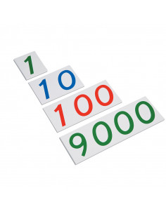 Large Number Cards 1-9000:...