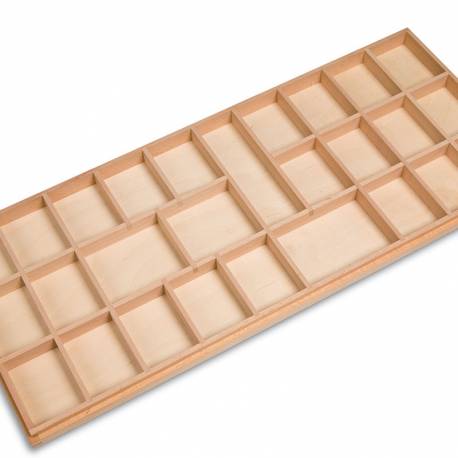 Caja de madera para Abecedario Montessori | Nienhuis - Nebulae