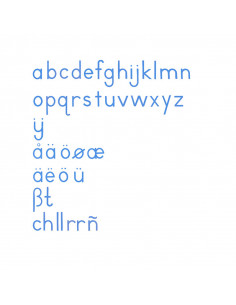 Small Movable Alphabet:...