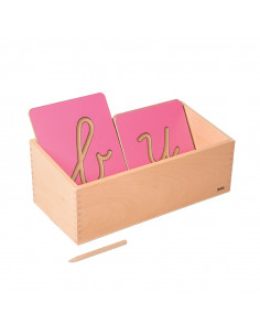 Hollow Letter Shapes Box