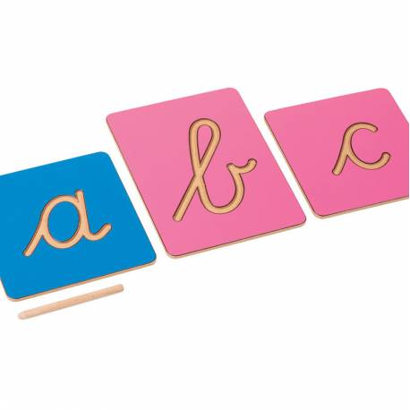 Letras de Surco: cursiva internacional | Letras Montessori | Nienhuis