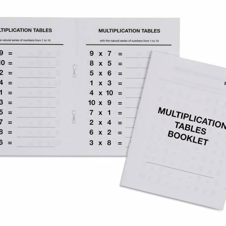 Libritos de multiplicación 3 | Nienhuis Montessori | Matemáticas Primaria