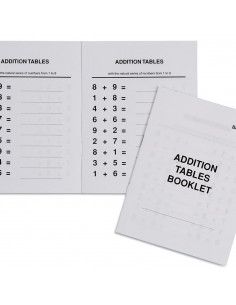 Addition Tables Booklet: 3 2