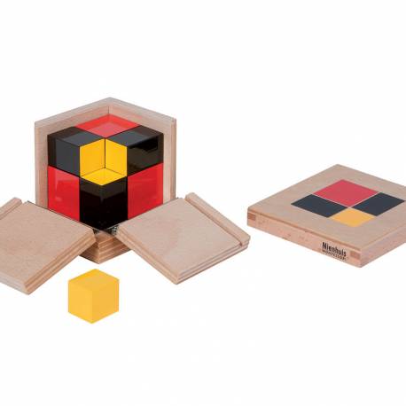 Cubo Binomial Algebraico | Nienhuis Montessori | Matemáticas Primaria