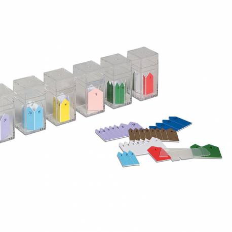 Flechas para cadenas cortas | Nienhuis Montessori | Matemáticas