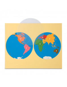 Puzzle Map: World Parts