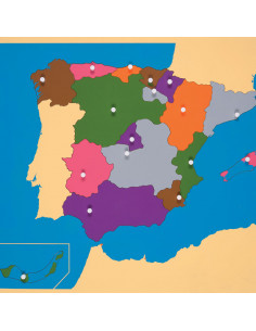 Puzzle Map: Spain 2