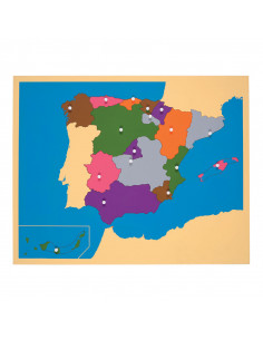 Puzzle Map: Spain