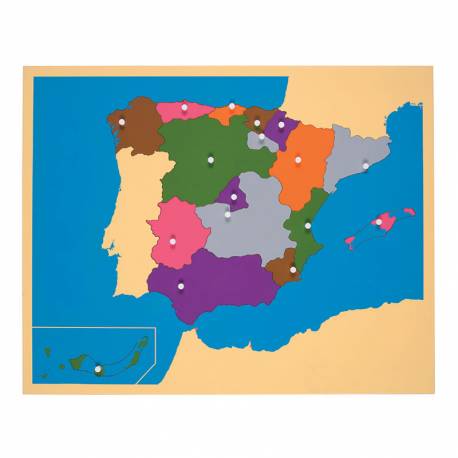 Puzzle Map: Spain