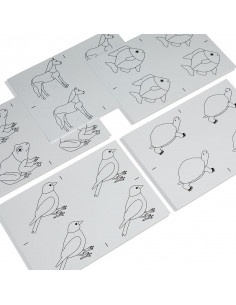 Animal Puzzle: Copy Masters 2