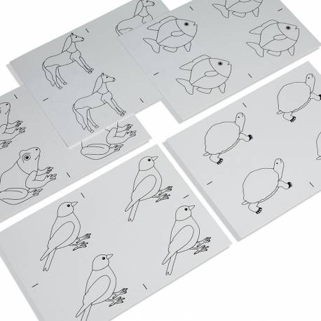 Animal Puzzle: Copy Masters | Nienhuis Montessori