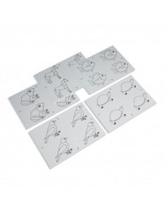 Animal Puzzle: Copy Masters