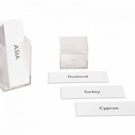 Asia: Labels