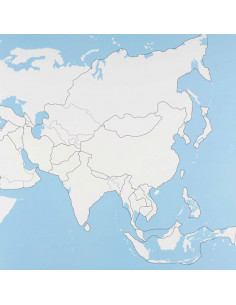 Asia Control Map: Unlabeled 2