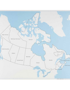 Canada Control Map: Labeled 2