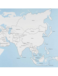Asia Control Map: Labeled 2