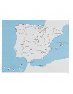 Spain Control Map Labeled 2