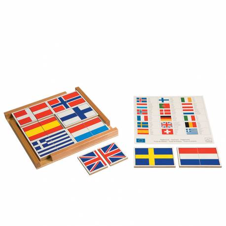 Flag Puzzle Of Europe
