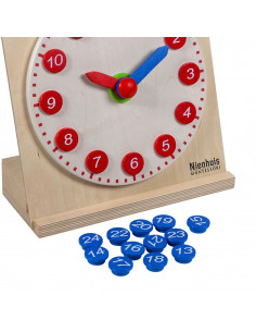 Clock with removable numbers 2