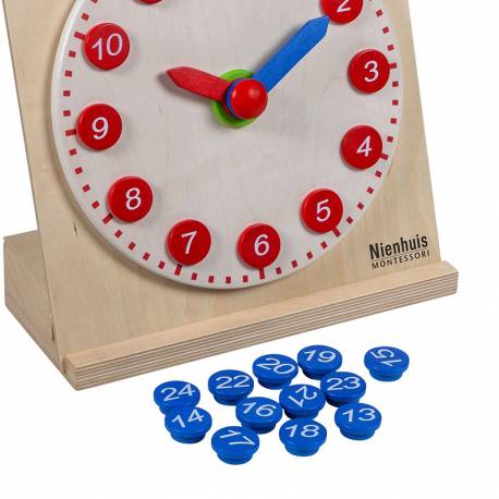 Tarjetas actividades - Barras rojas y azules | Montessori Matemáticas