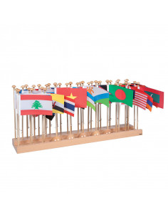 Flag Stand Of Asia