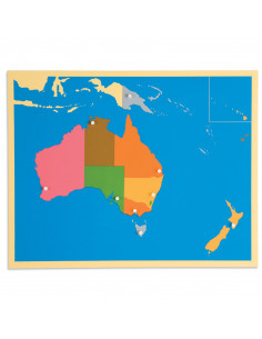 Puzzle Map: Australia