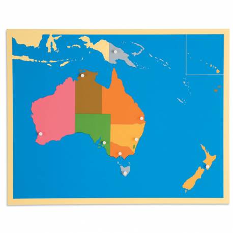Puzzle Map: Australia
